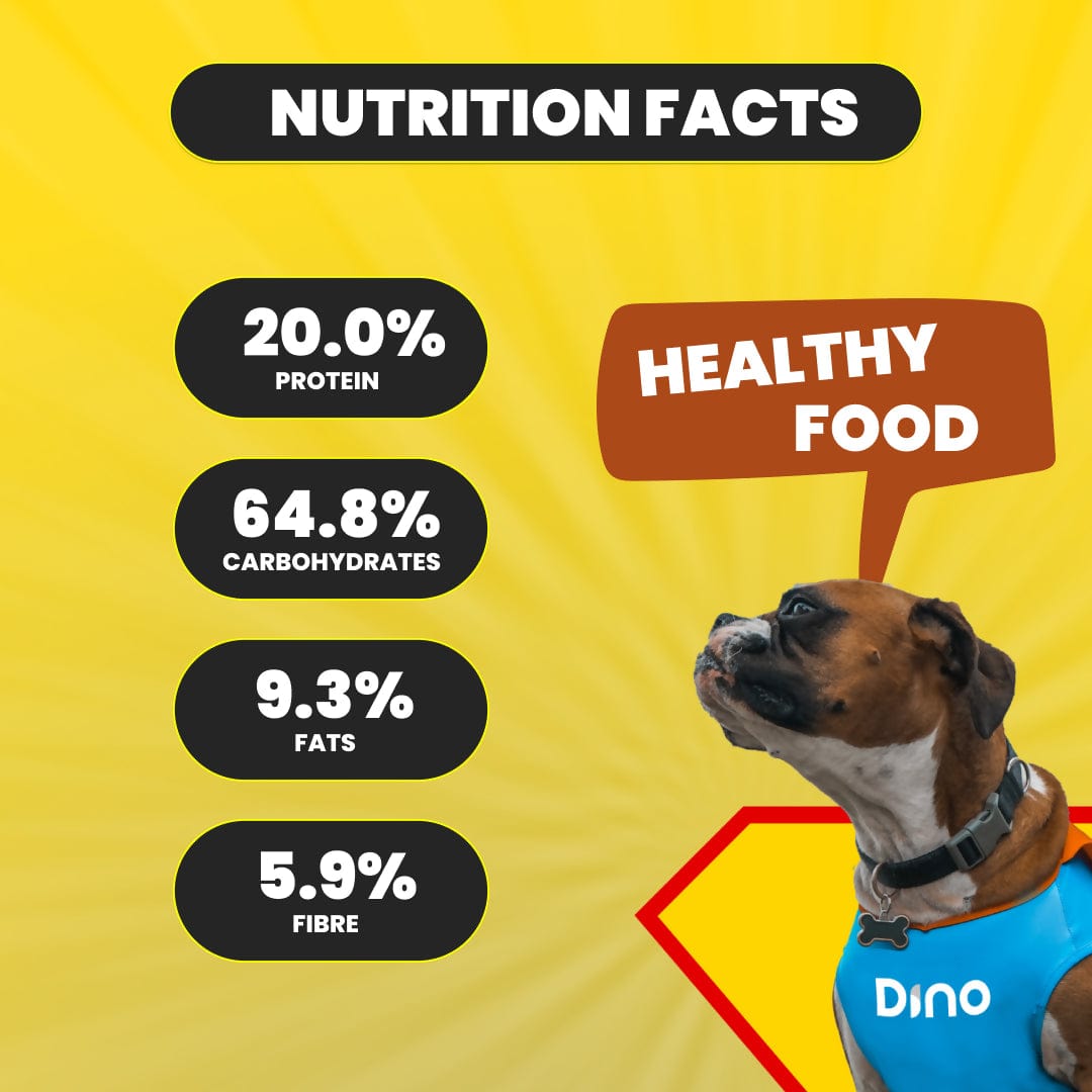 Dino Fresh Food Dino Whole Foods Egg Recipe | Jr. White | Wet Dog Food for Adult & Puppy (200g per Meal)
