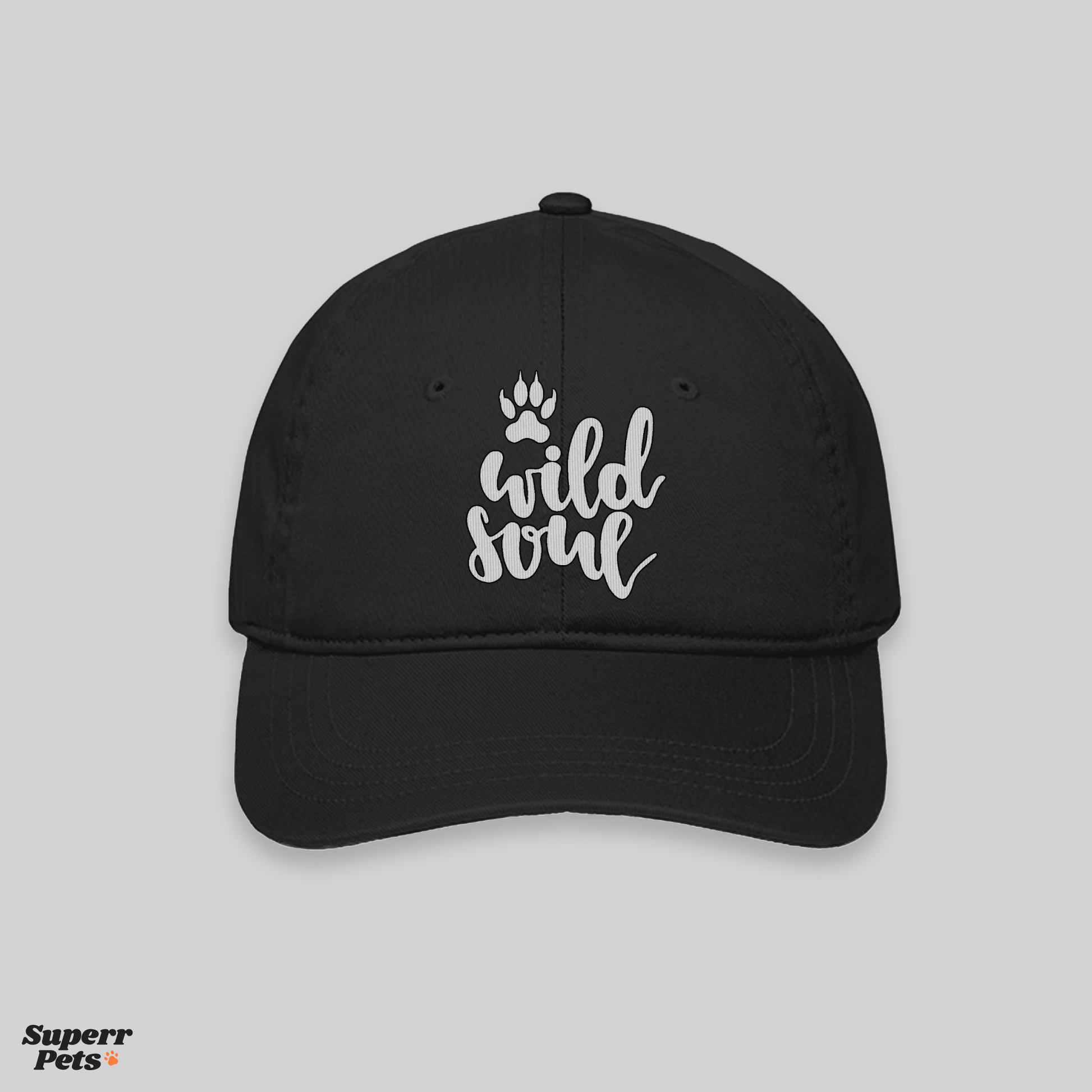 Superr Pets Baseball Cap Baseball Cap / Black Wild Soul | Baseball Cap