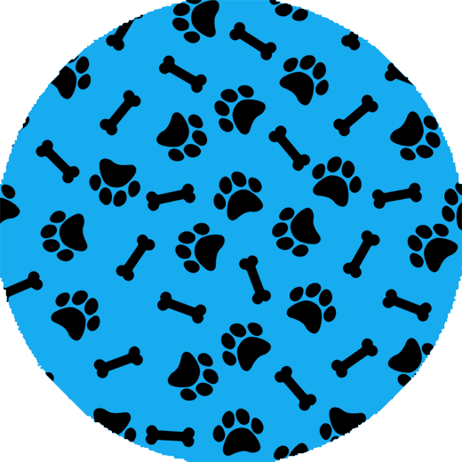 Superr Pets Button Badge Canine Footprints | Button Badge