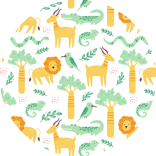 Superr Pets Button Badge Nature's Canvas | Button Badge