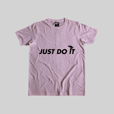 Superr Pets Casual T-Shirt Casual T-Shirt / Light Pink / S Just Do It | Casual T-Shirt