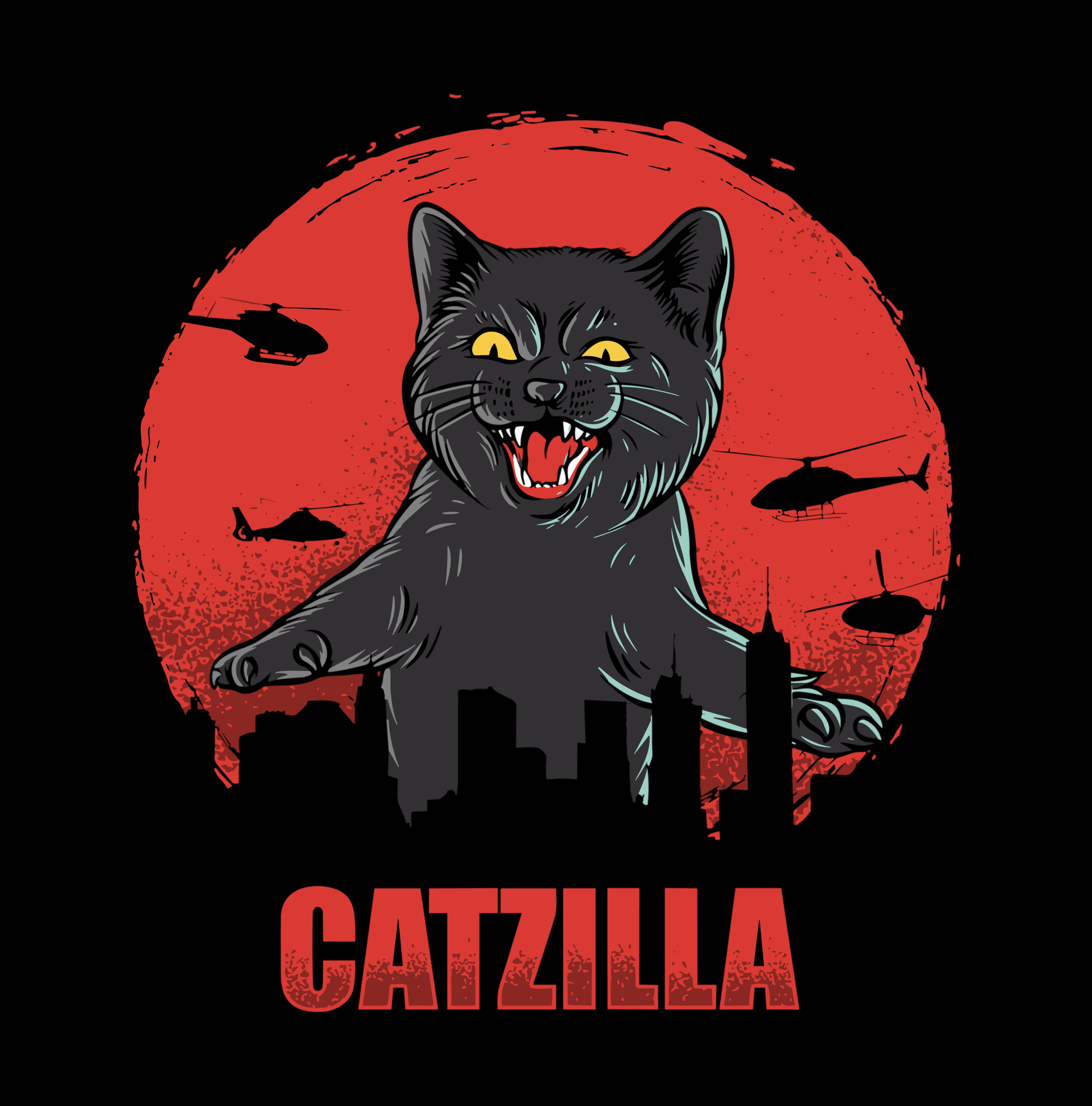 Superr Pets Casual T-Shirt Catzilla | Casual T-Shirt