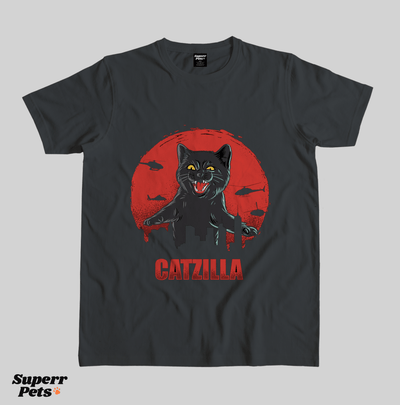 Superr Pets Casual T-Shirt Catzilla | Casual T-Shirt