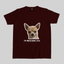 Superr Pets Casual T-Shirt Pet Meme Casual T-Shirt / Maroon / S I'm Watching You | Pet Meme Casual T-Shirt