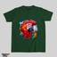 Superr Pets Casual T-Shirt Superr Real Edition / Bottle Green / S Scarlet Macaw | Casual T-Shirt | Superr Real Edition