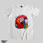 Superr Pets Casual T-Shirt Superr Real Edition / White / S Scarlet Macaw | Casual T-Shirt | Superr Real Edition