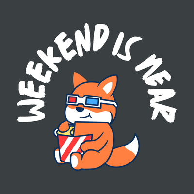 Superr Pets Casual T-Shirt Weekend Is Near | Casual T-Shirt