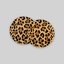 Superr Pets Coaster Circle / Set Of 2 Cheetah Print | Coasters