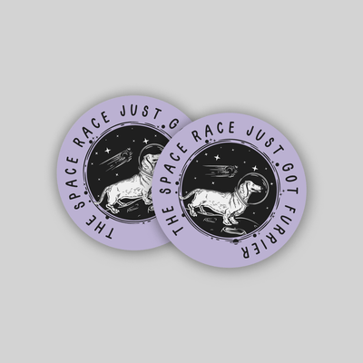 Superr Pets Coaster Circle / Set Of 2 The Space Race | Coasters