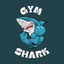 Superr Pets Coaster Gym Shark | Coasters