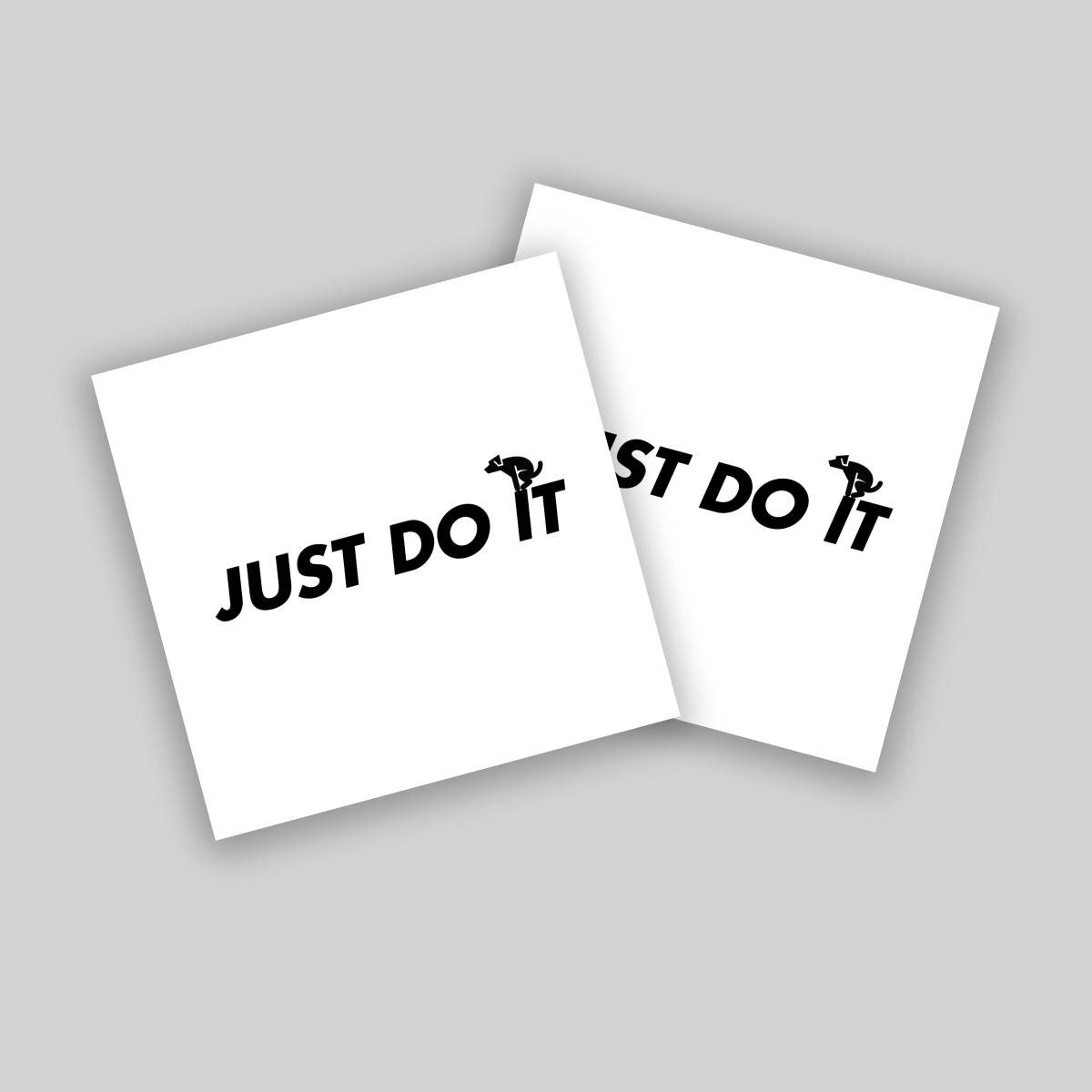 Superr Pets Coaster Square / Set Of 2 Just Do It | Coasters