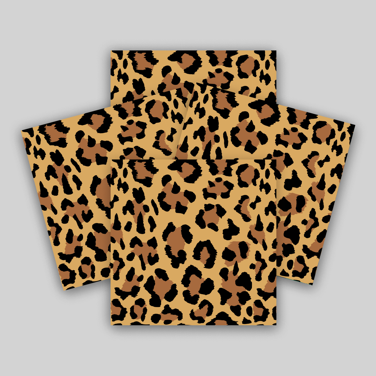 Superr Pets Coaster Square / Set Of 4 Cheetah Print | Coasters