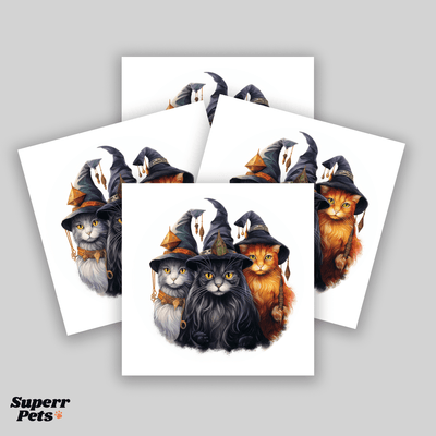Superr Pets Coaster Square / Set Of 4 The Three Witches | Coasters