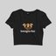 Superr Pets Crop Top Crop Top / Black / S Beagledas | Crop Top