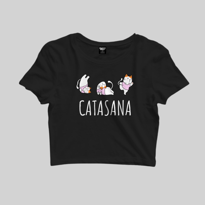 Superr Pets Crop Top Crop Top / Black / S Catasana | Crop Top