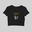 Superr Pets Crop Top Crop Top / Black / S Game Of Bones | Crop Top