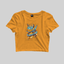 Superr Pets Crop Top Crop Top / Golden Yellow / S Cyber Cat | Crop Top