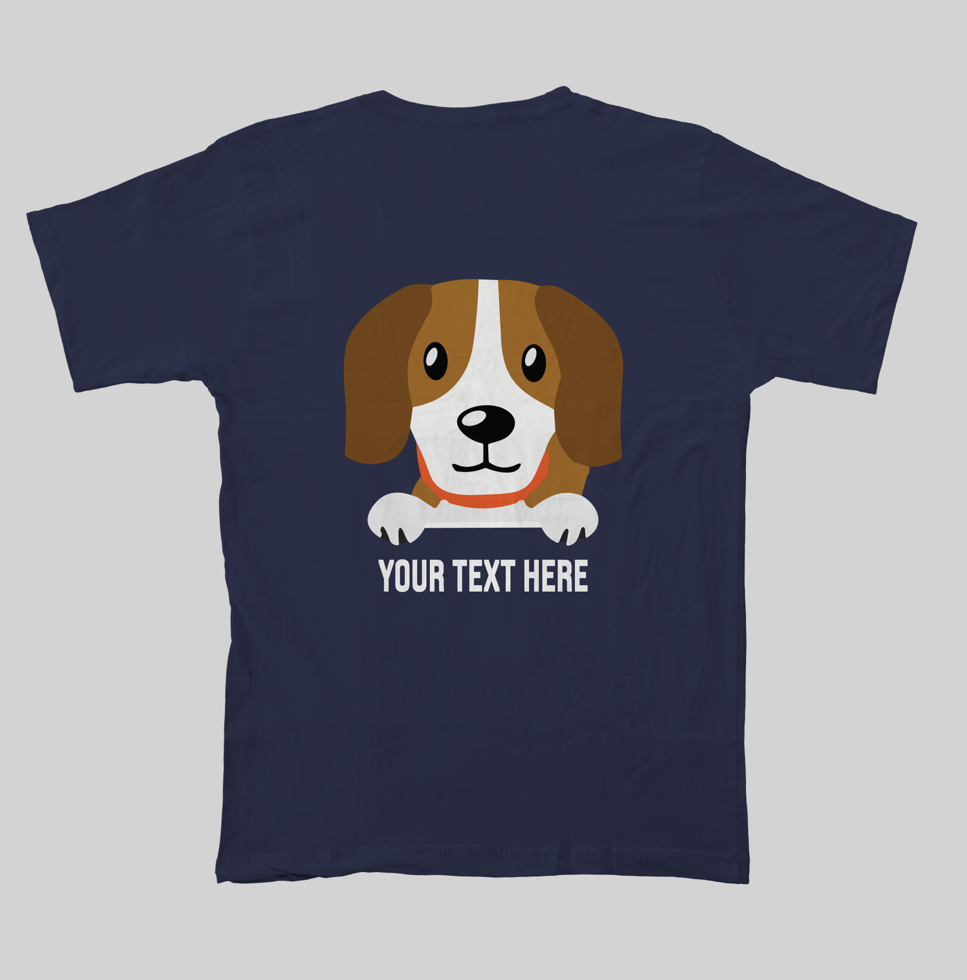 Superr Pets Custom Breed Name T-Shirt Custom Beagle Breed T-Shirt