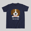 Superr Pets Custom Breed Name T-Shirt Custom Breed Name T-Shirt / Navy Blue / S Custom Beagle Breed T-Shirt