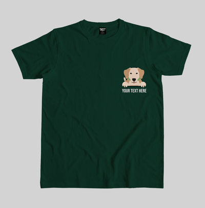 Superr Pets Custom Breed Name T-Shirt Custom Labrador Breed T-Shirt