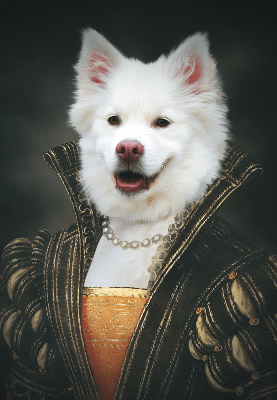 Superr Pets Custom Pet Portraits Princess Of Hearts | Custom Pet Portraits