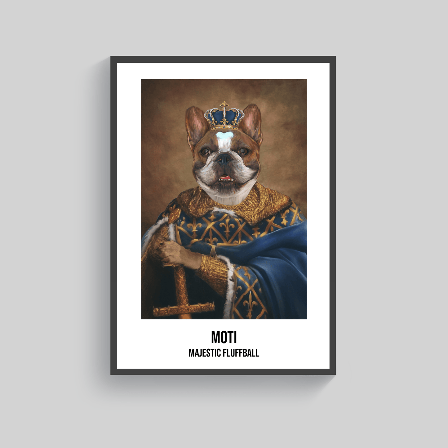 Superr Pets Custom Pet Portraits The Ruler | Custom Pet Portraits