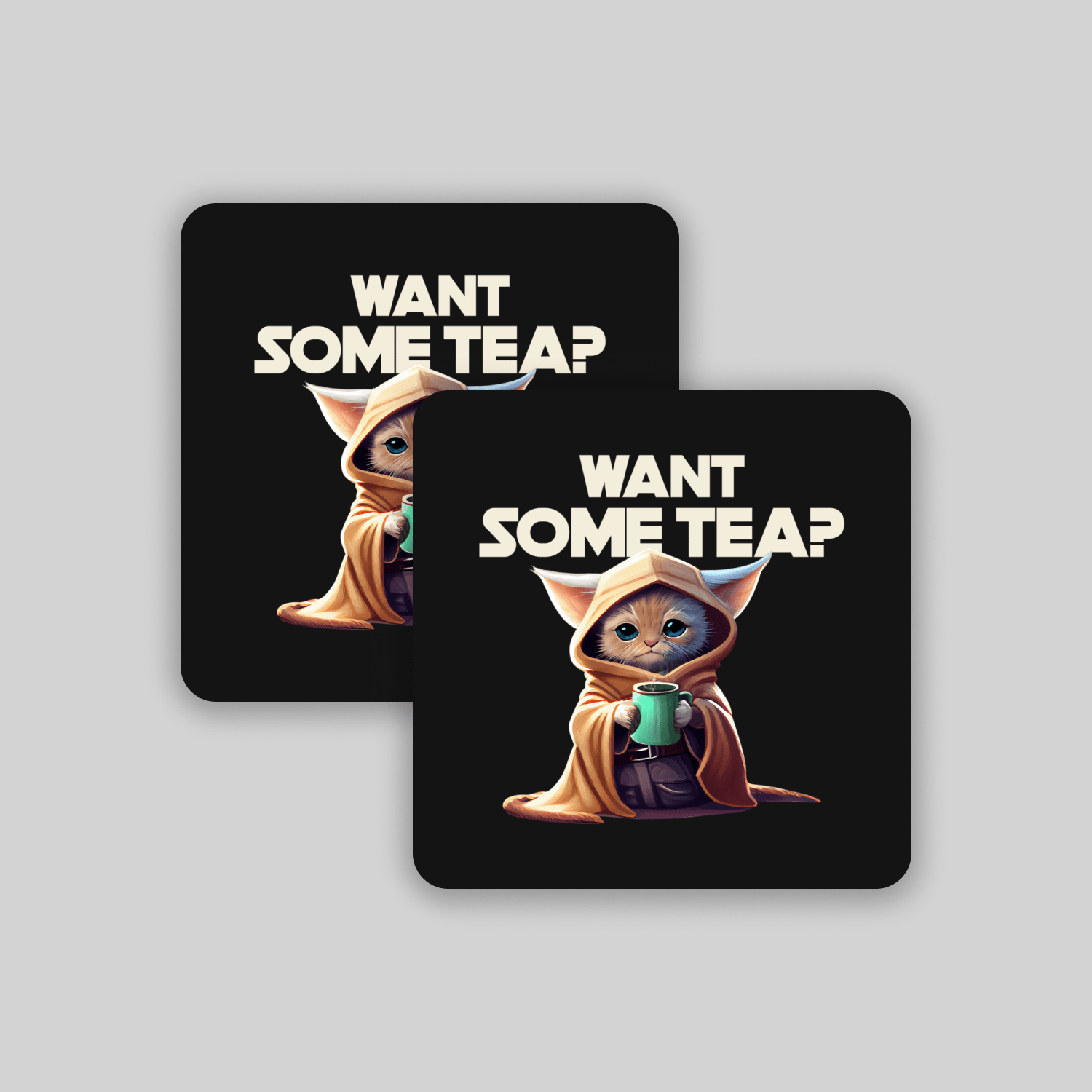 Superr Pets Fridge Magnet Set Of 2 Want Some Tea | Fridge Magnet