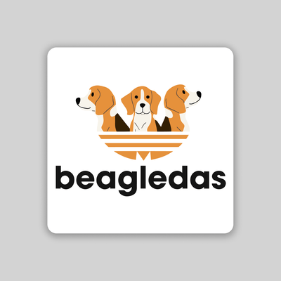 Superr Pets Fridge Magnet Single Beagledas | Fridge Magnet