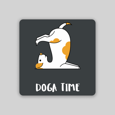 Superr Pets Fridge Magnet Single Doga Time | Fridge Magnet