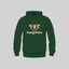 Superr Pets Hooded Sweatshirt Hooded Sweatshirt / Bottle Green / S Beagledas | Hooded Sweatshirt