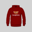 Superr Pets Hooded Sweatshirt Hooded Sweatshirt / Red / S Beagledas | Hooded Sweatshirt