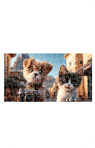 Superr Pets Jigsaw Puzzle 120 Piece Cartoon Pets | 120 Piece Jigsaw Puzzle for Kids