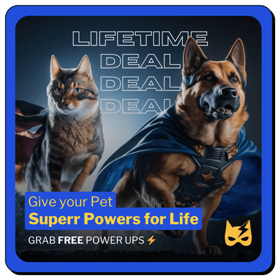 Superr Pets LIFETIME ACCESS Pet Superr Powers Plan (Lifetime Deal)