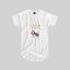 Superr Pets Longline Curved T-Shirt Longline Curved T-Shirt / White / S Game Of Bones | Longline Curved T-Shirt