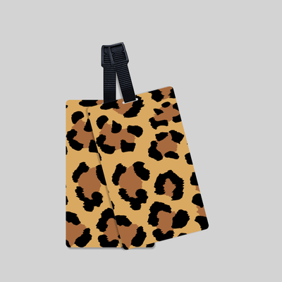 Superr Pets Luggage tag Standard Cheetah Print | Luggage Tag