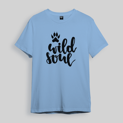 Superr Pets Oversized T-Shirt Oversized T-Shirt / Baby Blue / S Wild Soul | Oversized T-Shirt