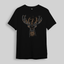 Superr Pets Oversized T-Shirt Oversized T-Shirt / Black / S Deer | Oversized T-Shirt