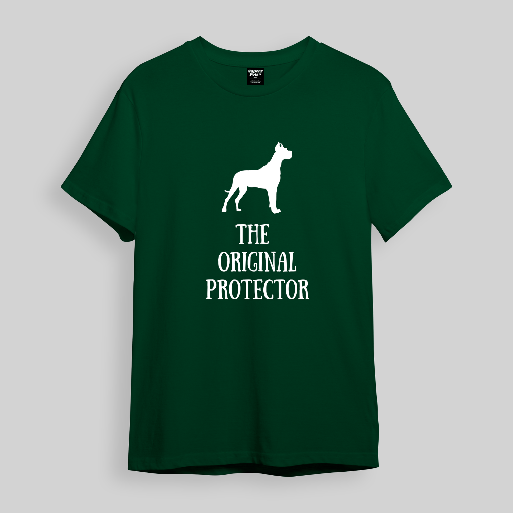 Superr Pets Oversized T-Shirt Oversized T-Shirt / Bottle Green / S The Original Protector | Oversized T-Shirt