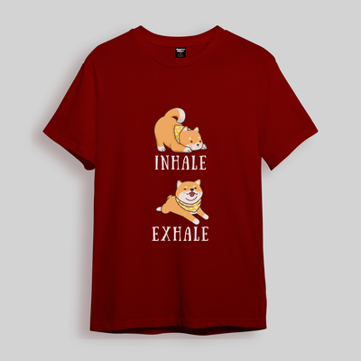 Superr Pets Oversized T-Shirt Oversized T-Shirt / Red / S Zen Pup | Oversized T-Shirt