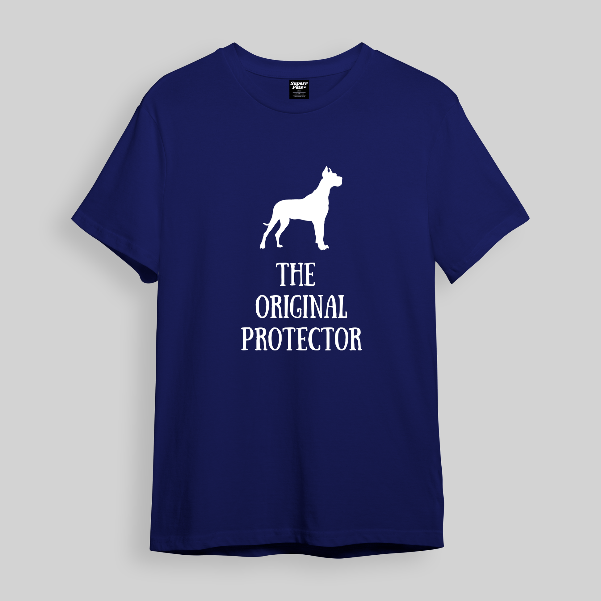 Superr Pets Oversized T-Shirt Oversized T-Shirt / Royal Blue / S The Original Protector | Oversized T-Shirt