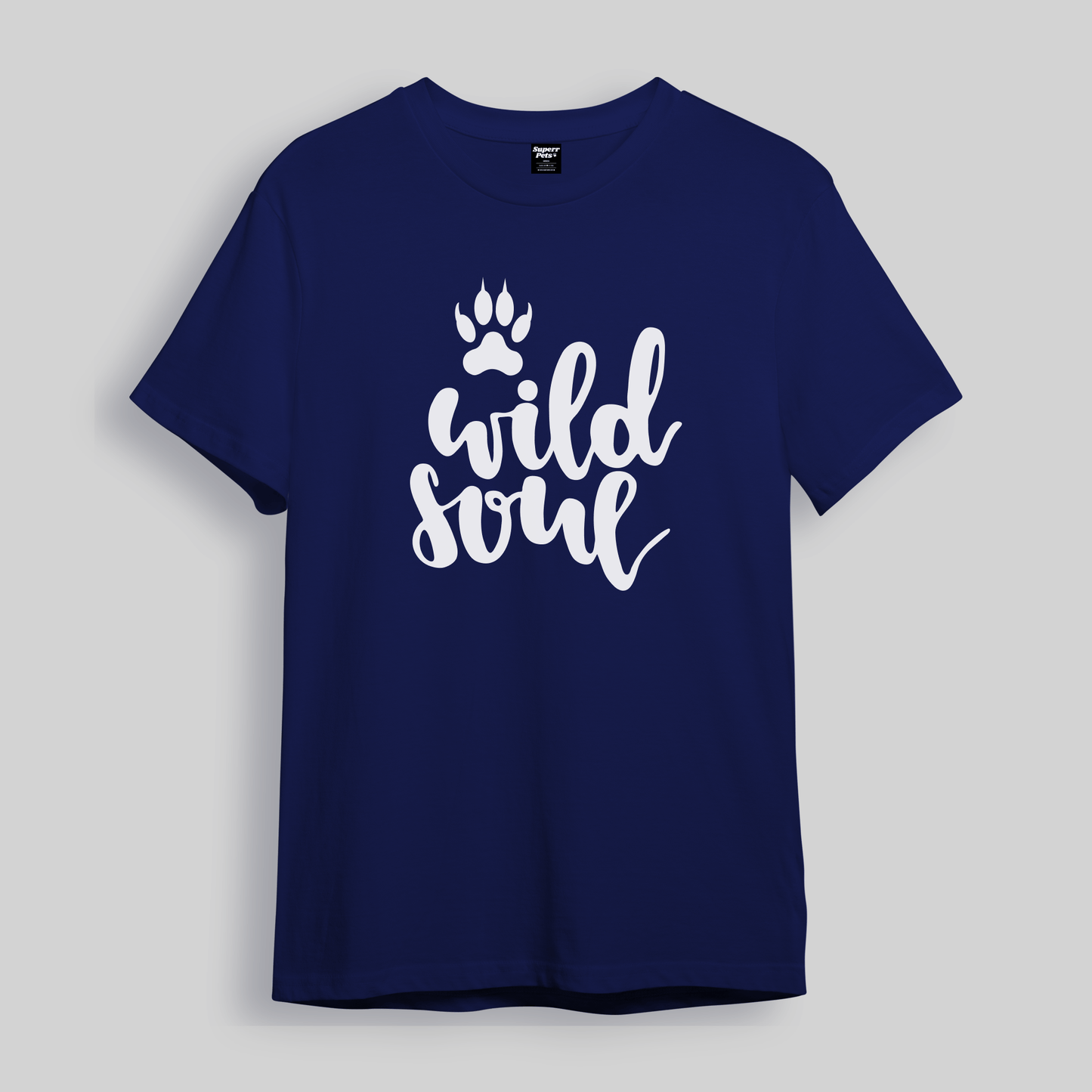 Superr Pets Oversized T-Shirt Oversized T-Shirt / Royal Blue / S Wild Soul | Oversized T-Shirt