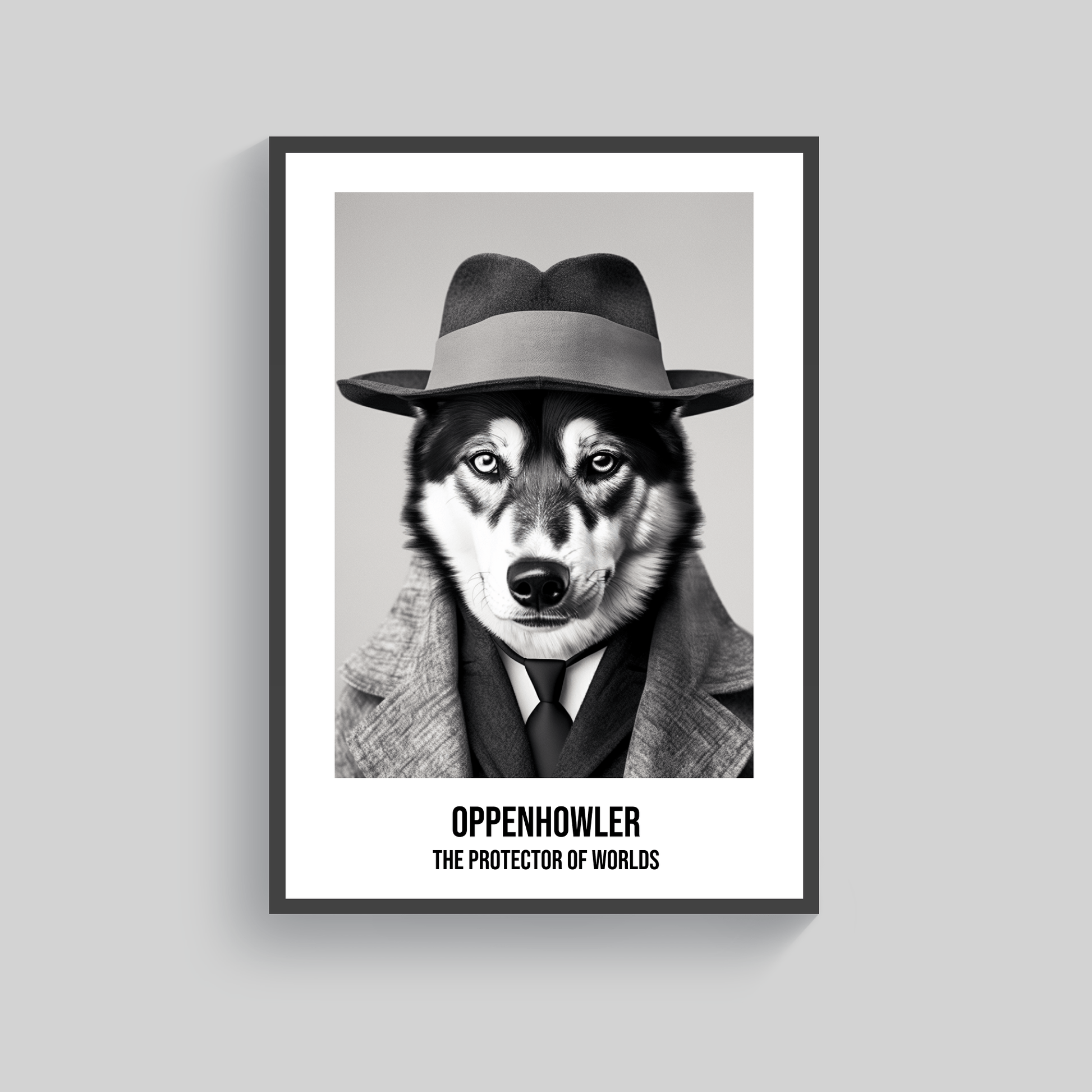 Superr Pets Poster A3 / Framed Oppenhowler | Wall Poster