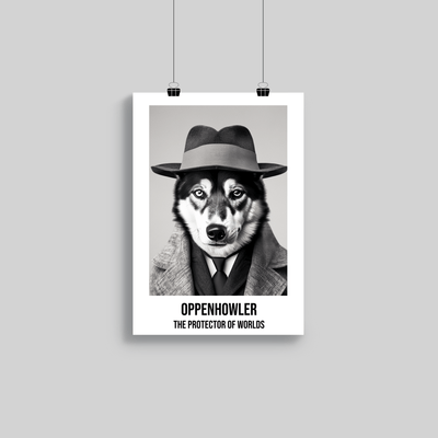 Superr Pets Poster A3 / Rolled Oppenhowler | Wall Poster