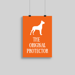 Superr Pets Poster A3 / Rolled The Original Protector | Wall Poster