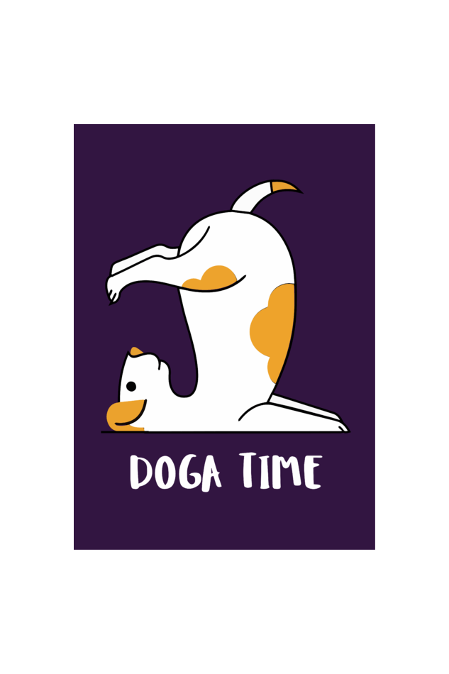 Superr Pets Poster Doga Time | Wall Poster