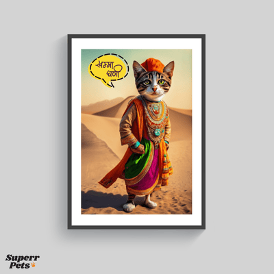 Superr Pets Poster Khamma Ghani | Wall Poster | Superr Real Edition