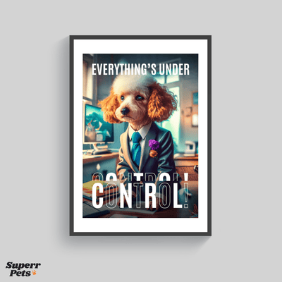 Superr Pets Poster Mr. President | Wall Poster | Superr Real Edition