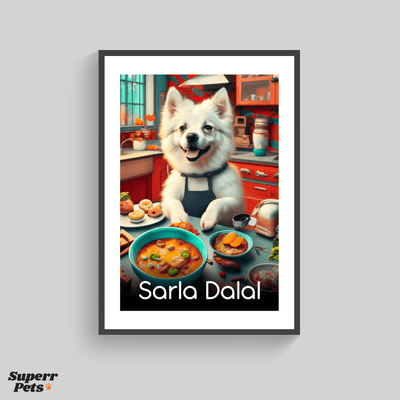 Superr Pets Poster Sarla Dalal | Wall Poster | Superr Real Edition