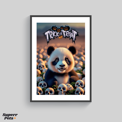 Superr Pets Poster Trickster Panda | Wall Poster | Superr Real Edition