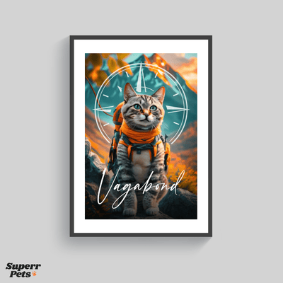Superr Pets Poster Vagabond | Wall Poster | Superr Real Edition